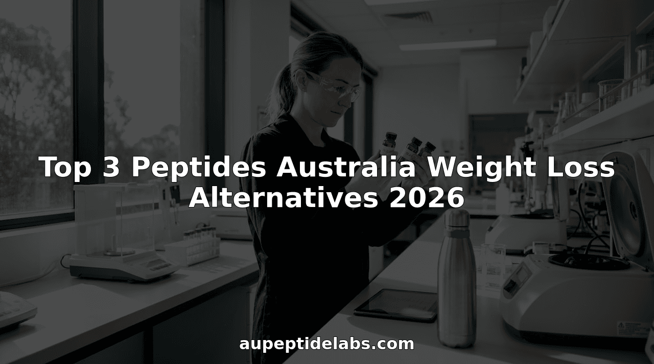 Top 3 Peptides Australia Weight Loss Alternatives 2026