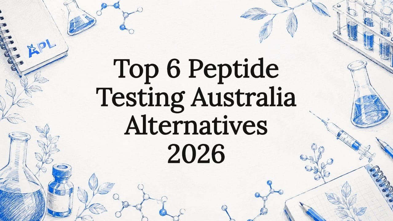 Top 6 Peptide Testing Australia Alternatives 2026