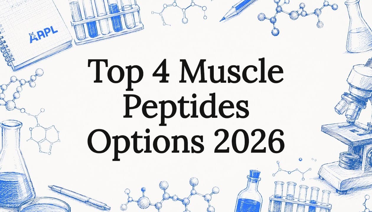 Top 4 Muscle Peptides Options 2026