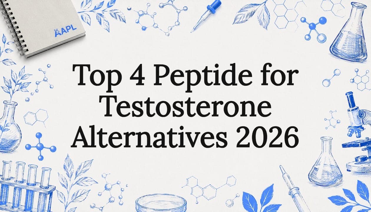 Top 4 Peptide for Testosterone Alternatives 2026