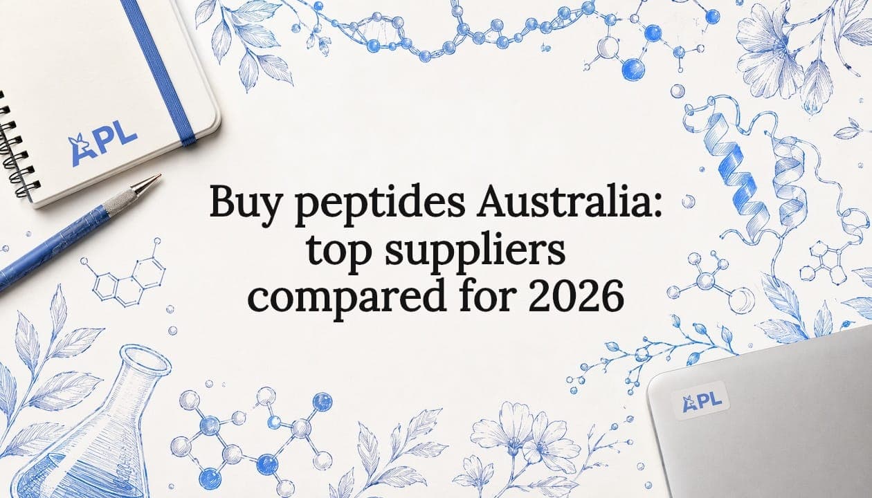 Buy peptides Australia: top suppliers compared for 2026