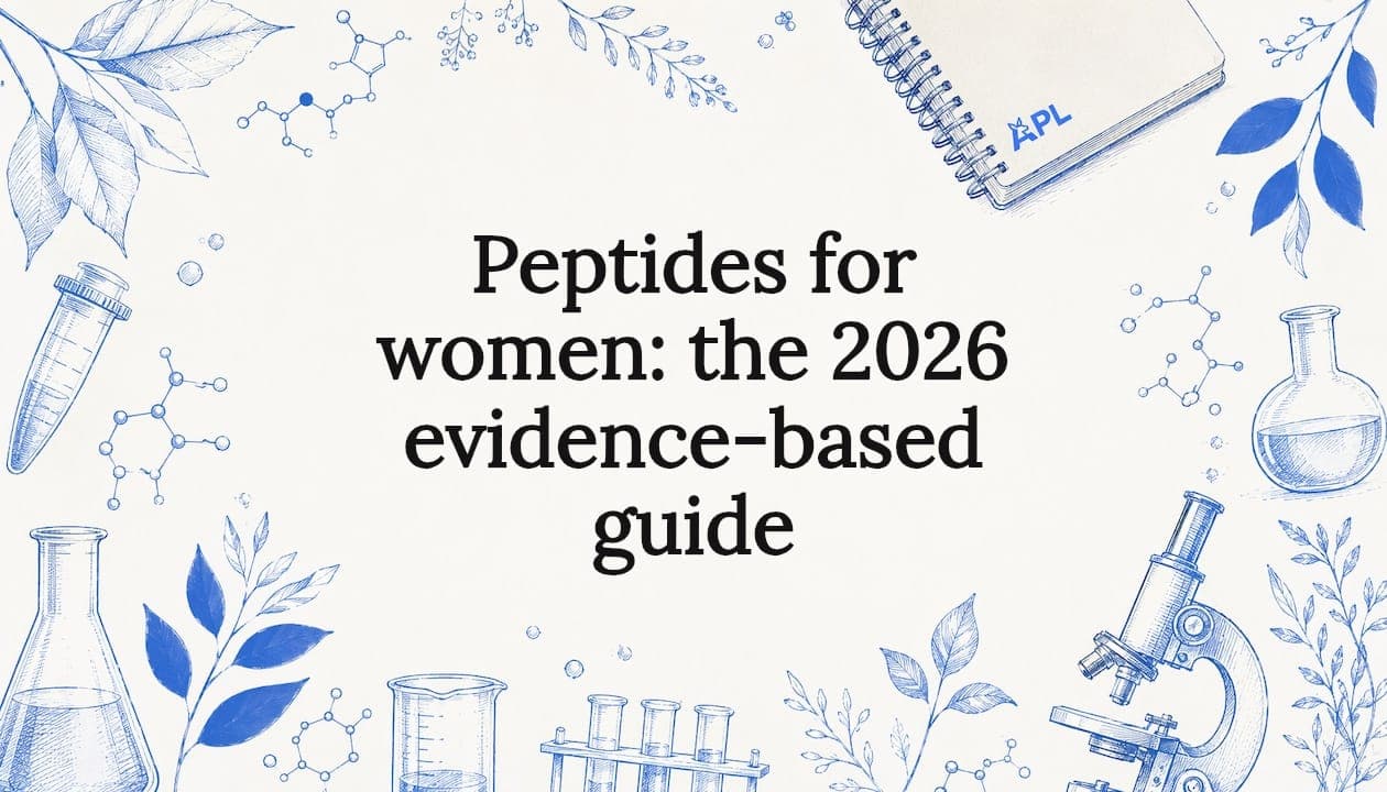 Peptides for women: the 2026 evidence-based guide