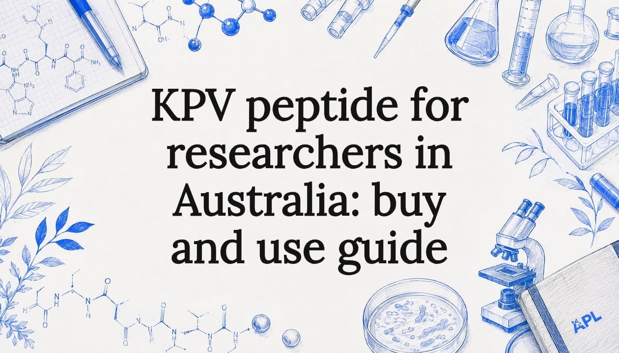 KPV peptide for researchers in Australia: buy and use guide