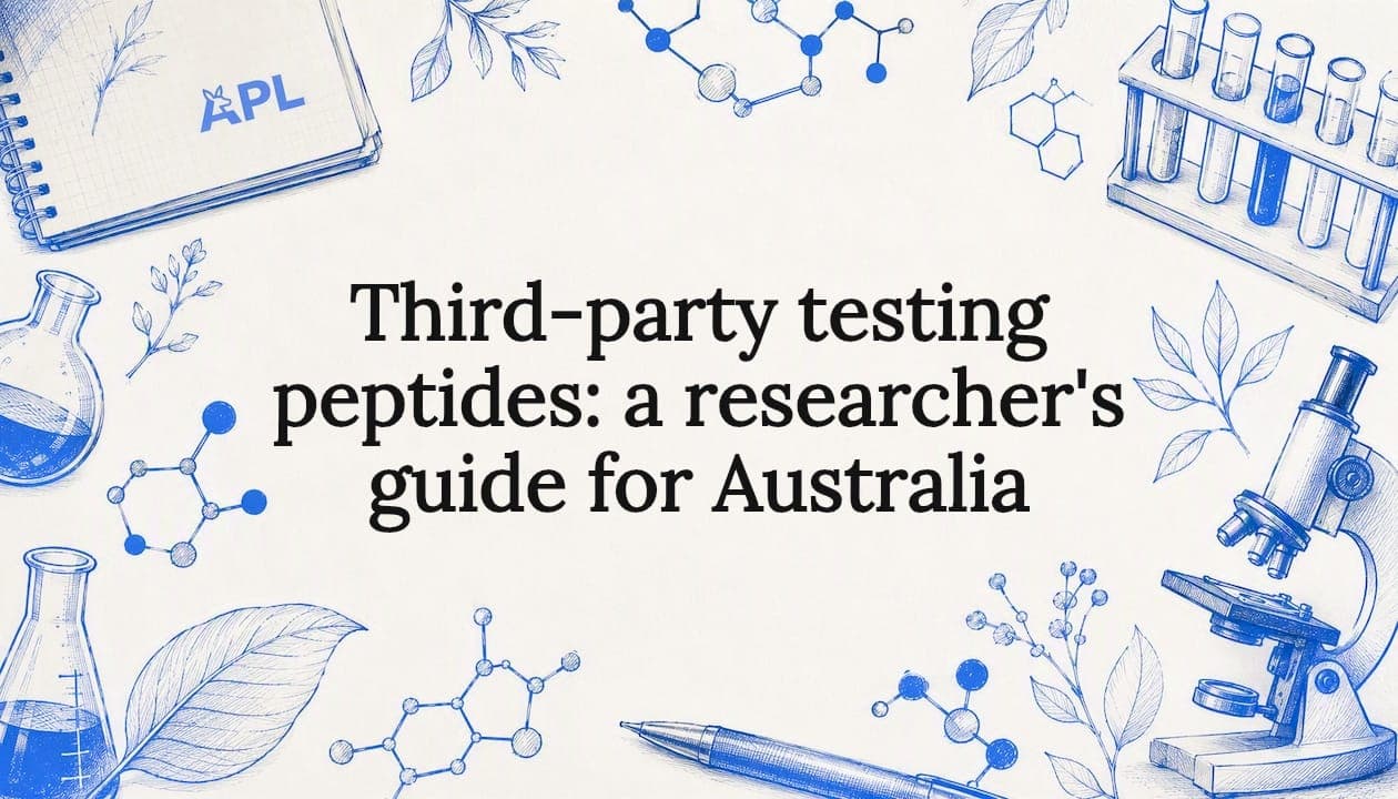 Third-party testing peptides: a researcher's guide for Australia