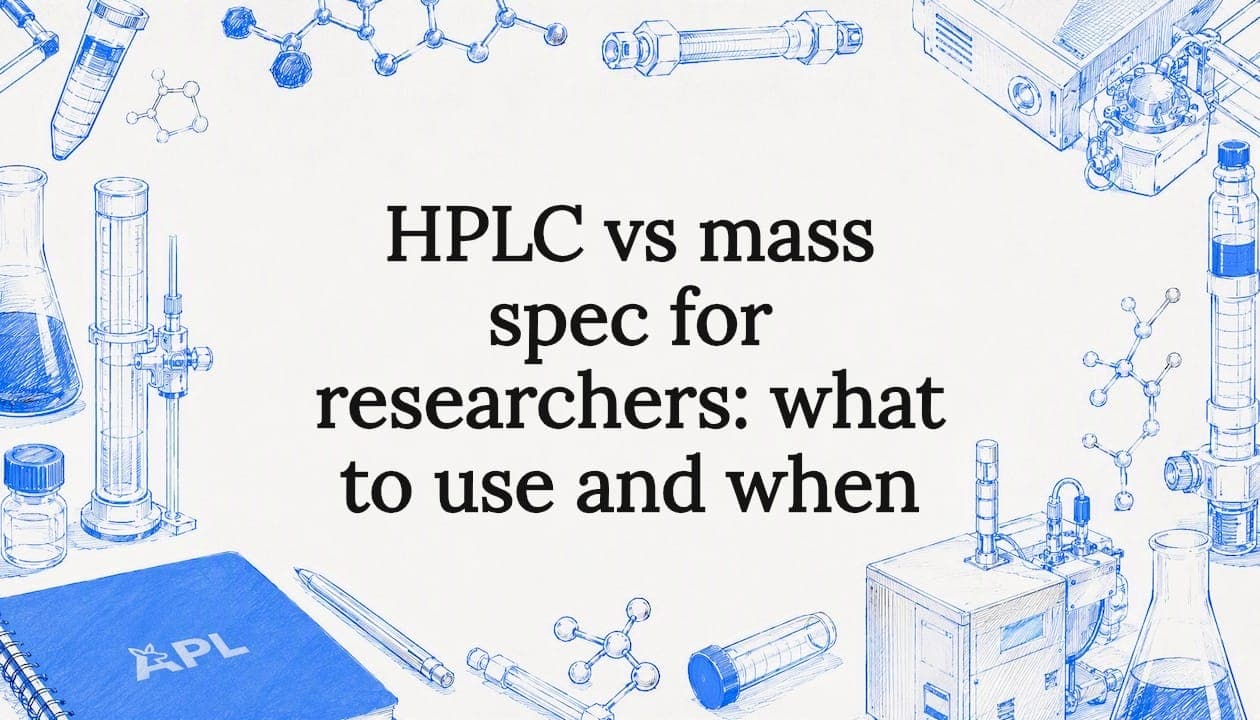 HPLC vs mass spec for researchers: what to use and when