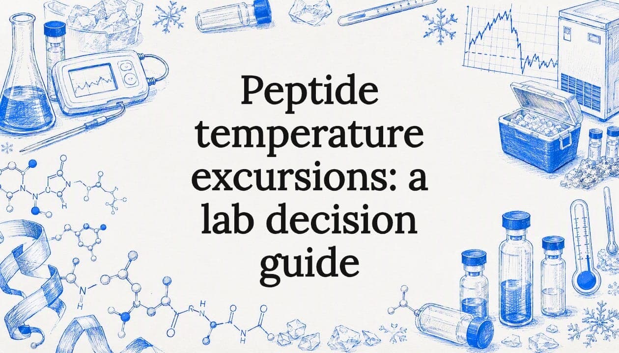 Peptide temperature excursions: a lab decision guide