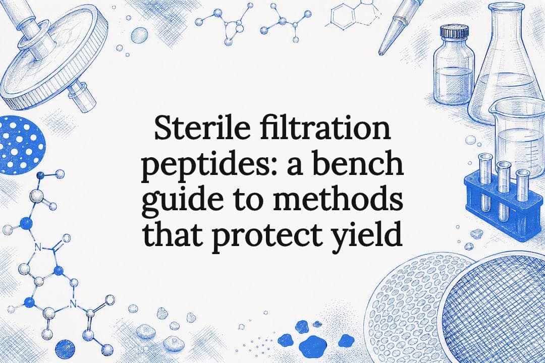 Sterile filtration peptides: a bench guide to methods that protect yield