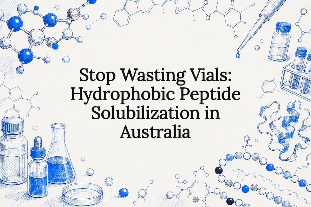 Stop Wasting Vials: Hydrophobic Peptide Solubilization in Australia