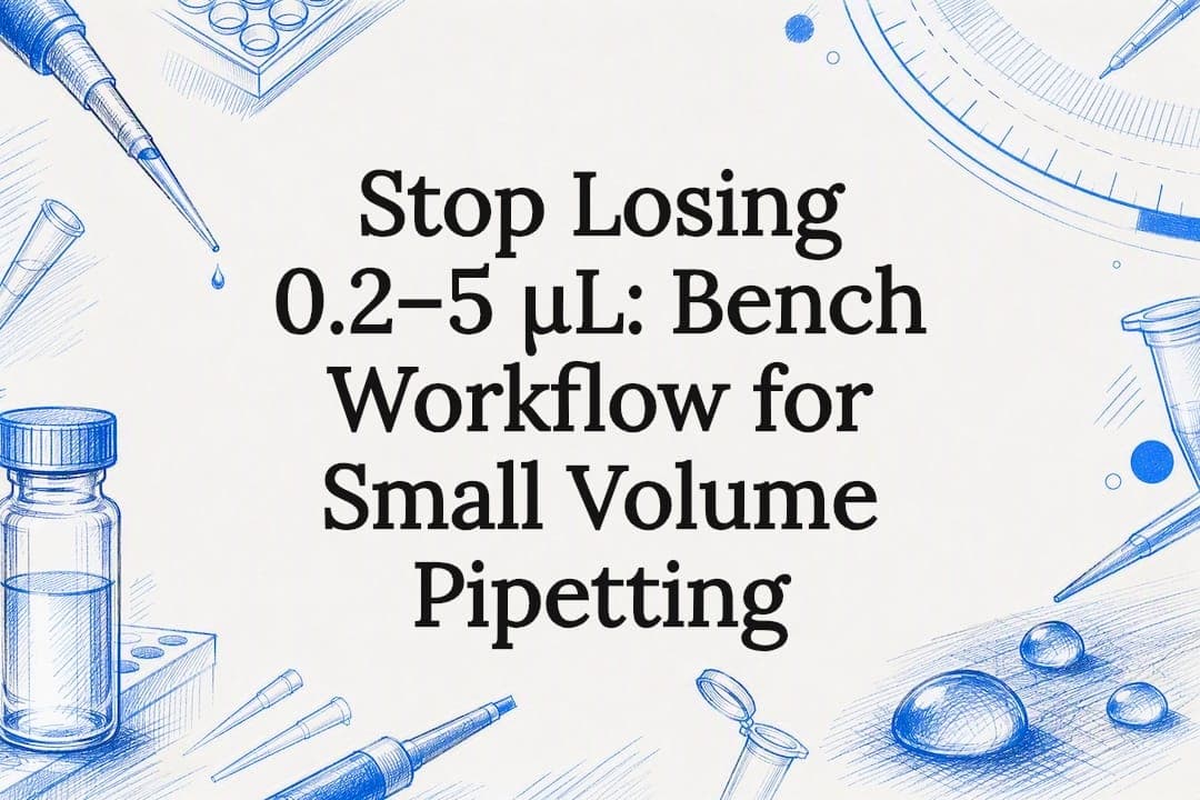Stop Losing 0.2–5 µL: Bench Workflow for Small Volume Pipetting