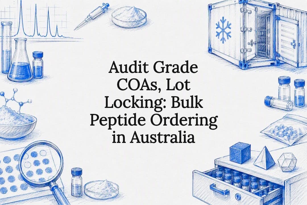 Audit Grade COAs, Lot Locking: Bulk Peptide Ordering in Australia