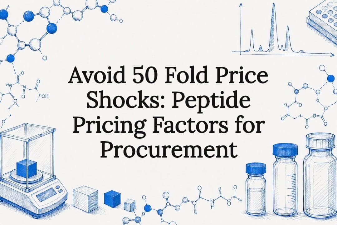 Avoid 50 Fold Price Shocks: Peptide Pricing Factors for Procurement