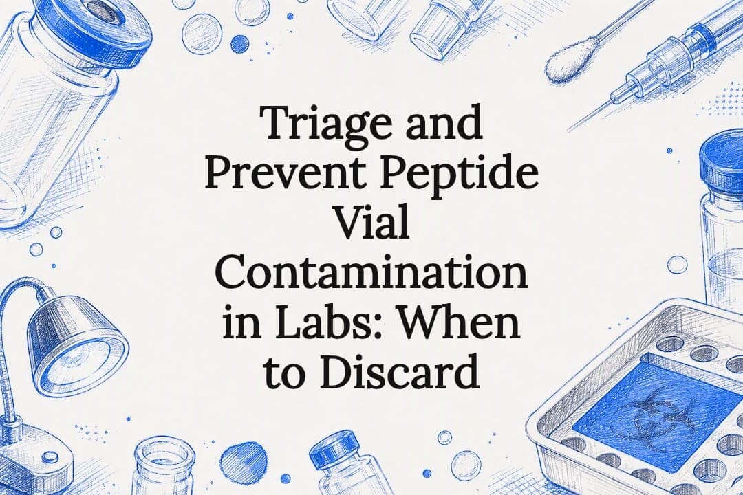 Triage and Prevent Peptide Vial Contamination in Labs: When to Discard