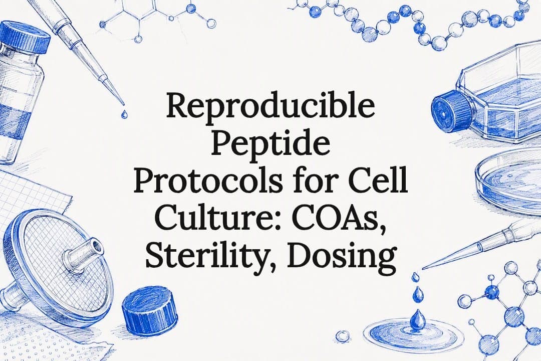 Reproducible Peptide Protocols for Cell Culture: COAs, Sterility, Dosing
