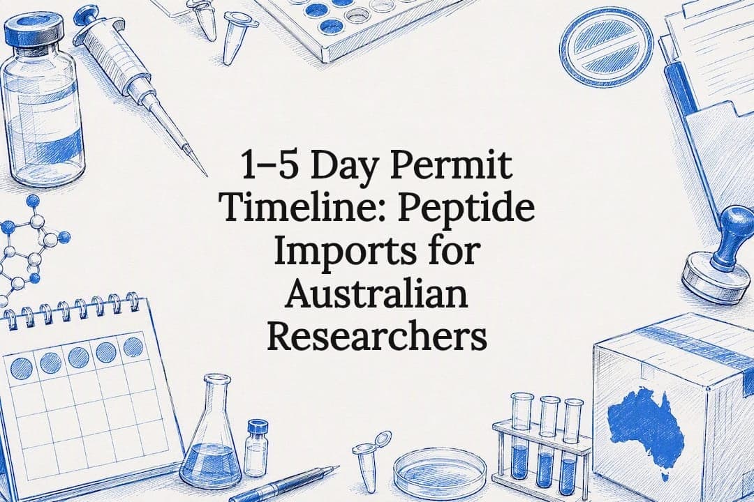 1–5 Day Permit Timeline: Peptide Imports for Australian Researchers