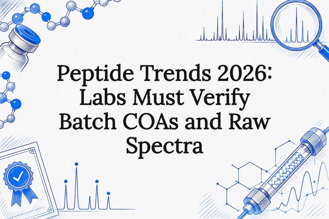 Peptide Trends 2026: Labs Must Verify Batch COAs and Raw Spectra
