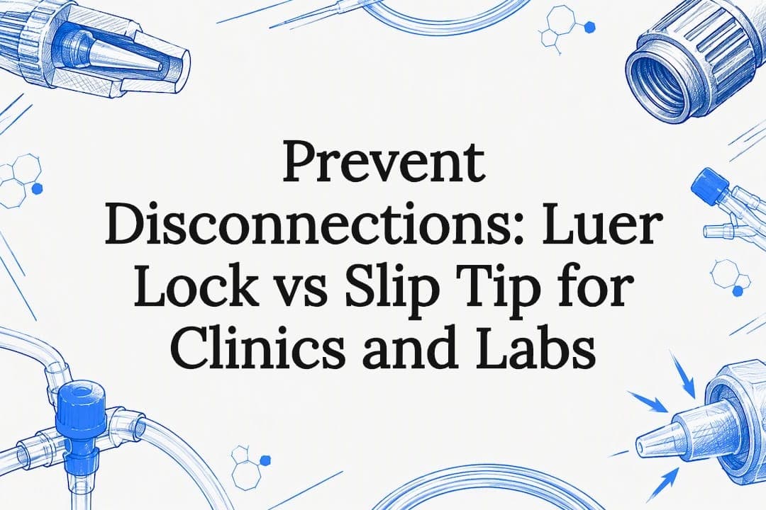 Prevent Disconnections: Luer Lock vs Slip Tip for Clinics and Labs