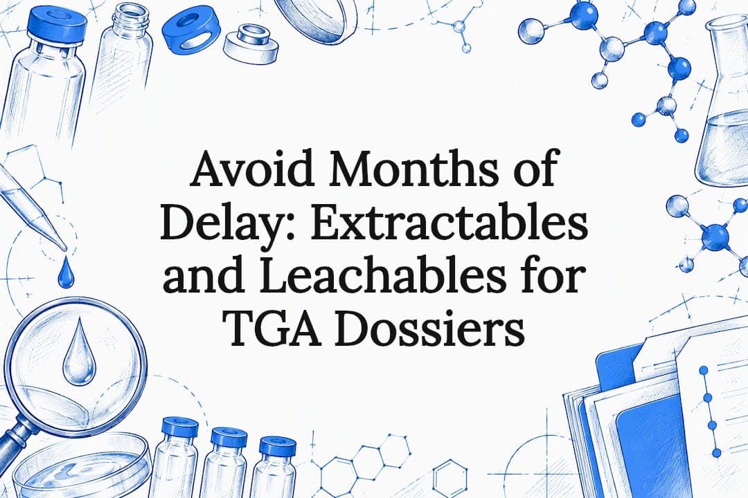 Avoid Months of Delay: Extractables and Leachables for TGA Dossiers