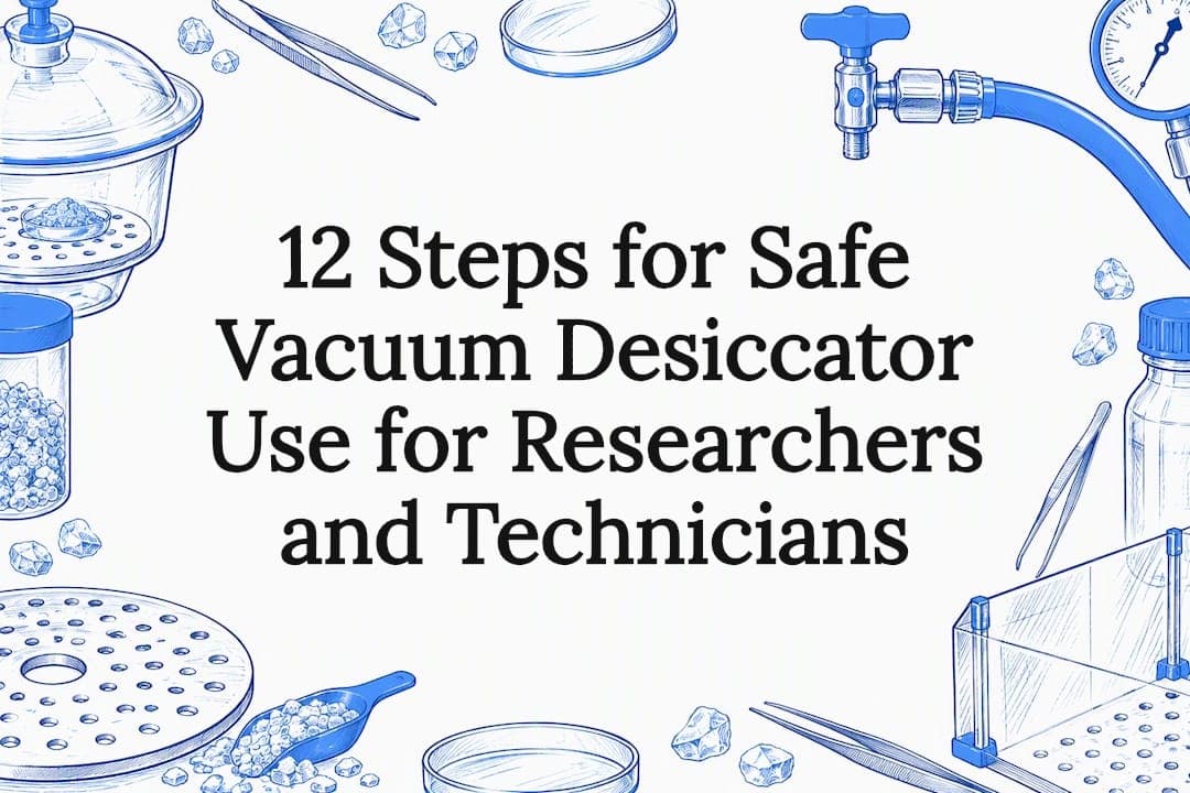 12 Steps for Safe Vacuum Desiccator Use for Researchers and Technicians