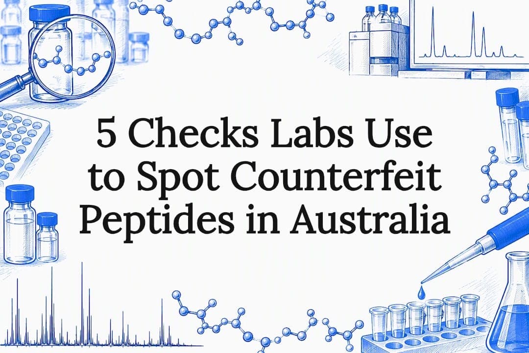 5 Checks Labs Use to Spot Counterfeit Peptides in Australia