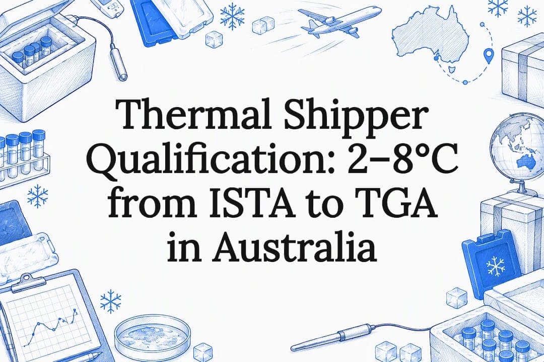 Thermal Shipper Qualification: 2–8°C from ISTA to TGA in Australia