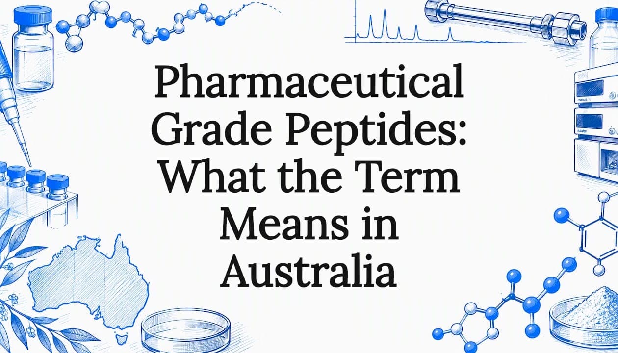 Pharmaceutical Grade Peptides: What the Term Means in Australia