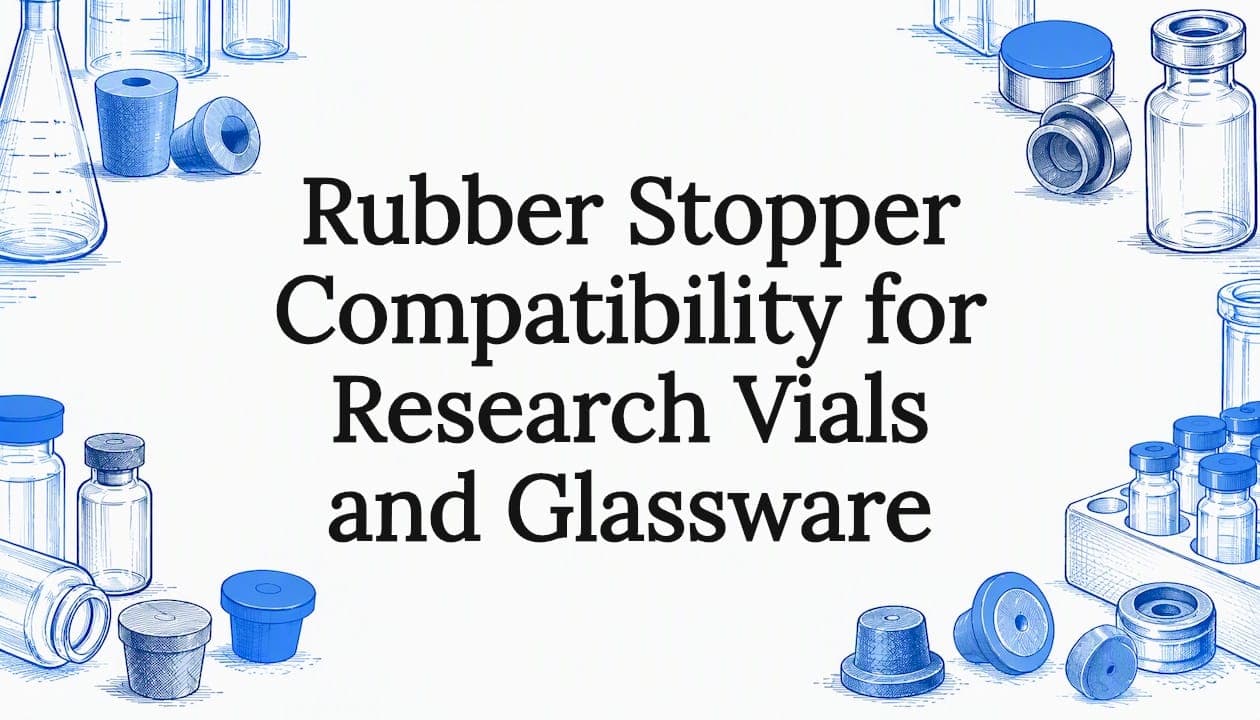 Rubber Stopper Compatibility for Research Vials and Glassware